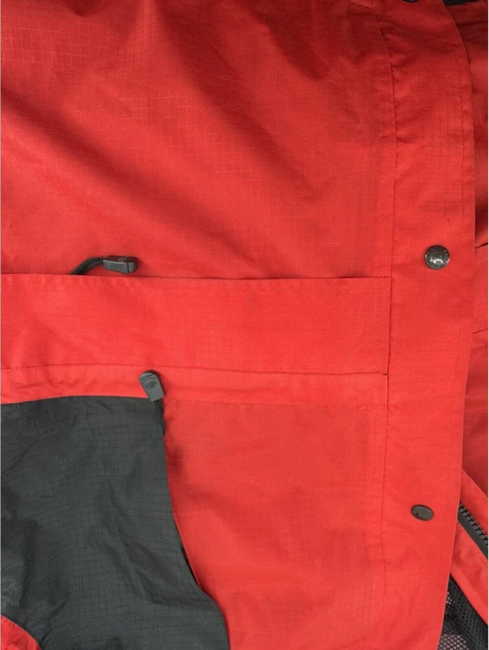 The North Face Red Black Gore Tex XCR Summit Series Waterproof Jacket Size M